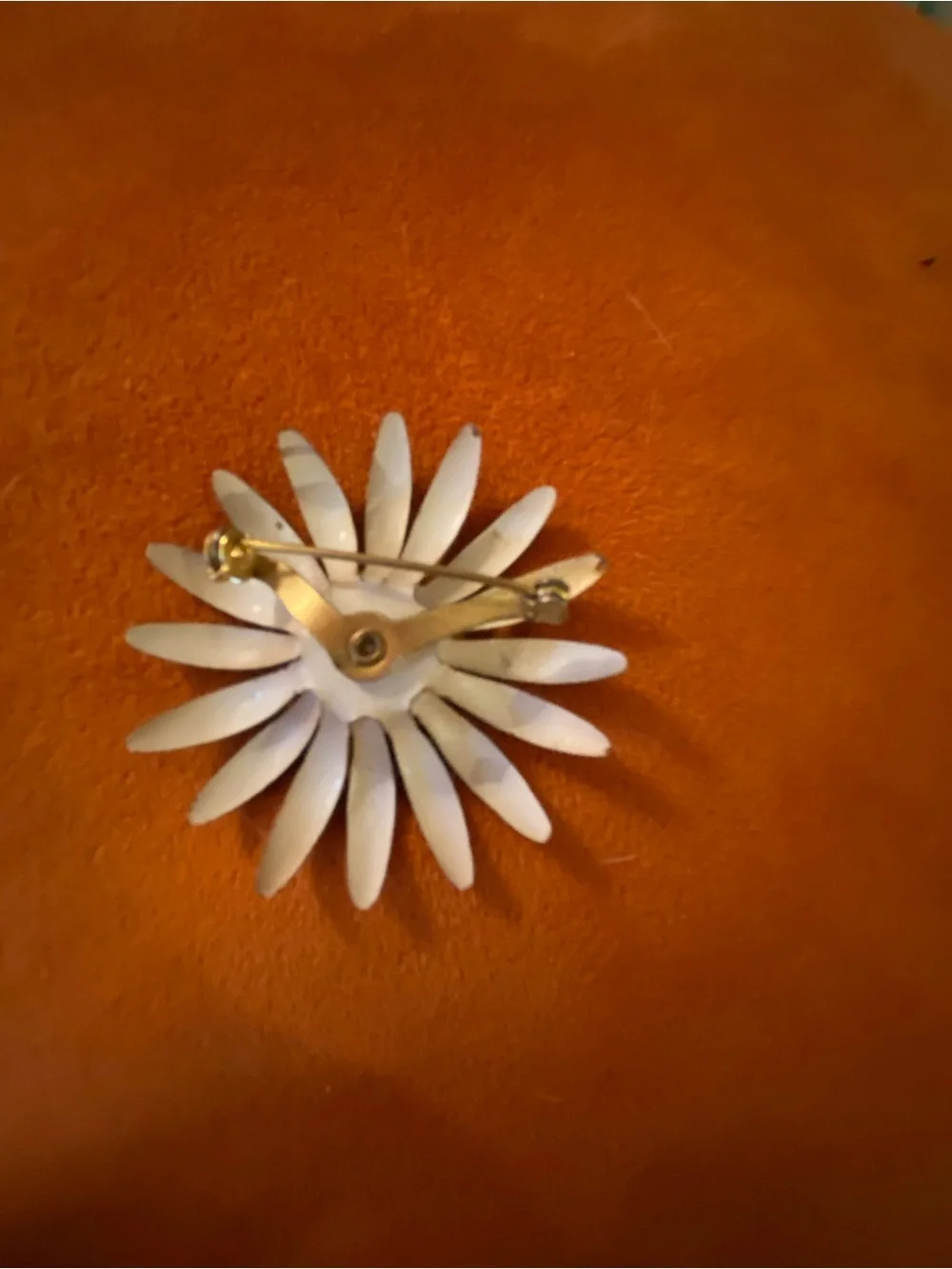 Vintage floral brooch